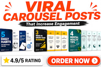 design conversion focused carousel posts that increase engagement