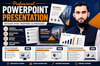 design modern business powerpoint presentation