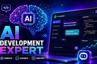 develop ai software solution, ai website, ai chatbot