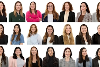 retouch business headshots and photos professionally