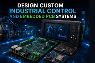 design custom industrial control and embedded pcb system