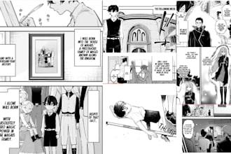 do anime manga, manga pages, nsfw manga, sfw  manga comic page in manga style,
