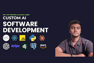 build custom ai software, ai saas, ai web application, custom saas