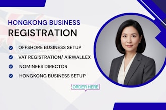 do hong kong company registration, nominee director, airwallex offshore company