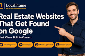 build a real estate website that converts