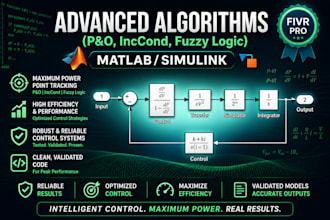 model renewable energy integration and mppt in simulink,  matlab