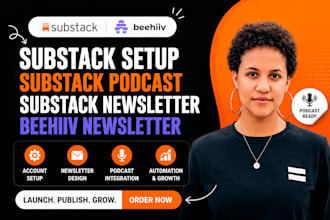 substack setup substack podcast substack newsletter substack beehiiv newsletter