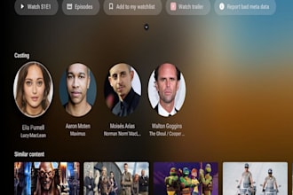 develop an iptv application for android and ios, an applicaton