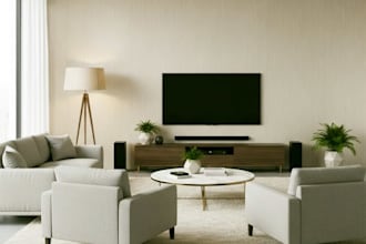 do virtual renovation, virtual staging and real estate interior design