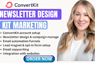 design convertkit email marketing expert converkit newsletter kit email