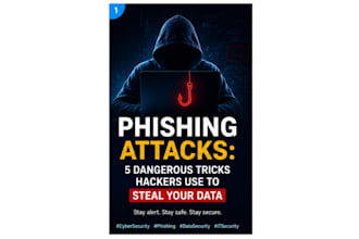 create professional cybersecurity linkedin carousel posts