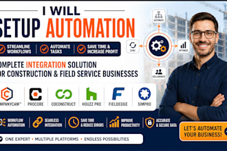 autmation companycam procore coconstruct houzz pro fieldedge simpro integration