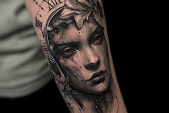 do a design for tattoo studio and tattoo artist