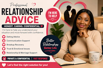 be your relationship advice or coach for your marriage or dating