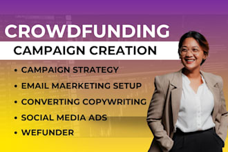 kickstarter and indiegogo crowdfunding campaign creation and promotion