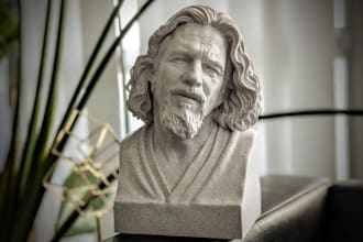 detailed historical and celebrity collectible busts for 3d printing