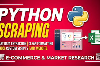 build a custom python web scraper for any website