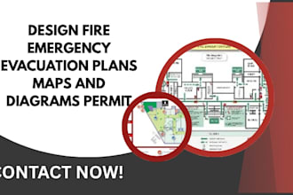 design fire emergency evacuation plans maps and diagrams permit