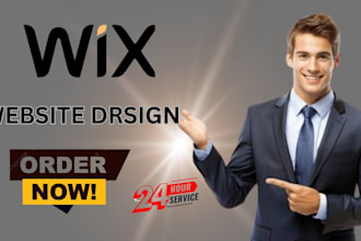 design a professional wix website