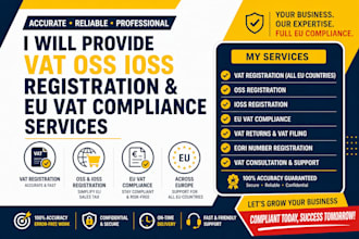 provide vat oss ioss registration and eu vat compliance services