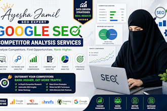 provide complete SEO competitor analysis for your brand