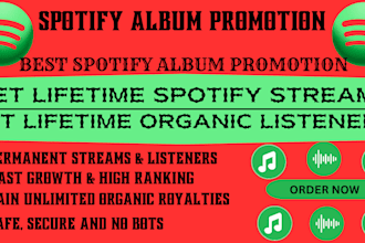 do legit spotify album for organic engagement using email ads
