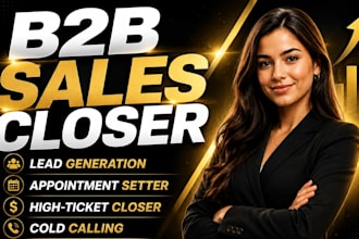 sales representative high ticket sales closer salesperson sdr b2b sales closer