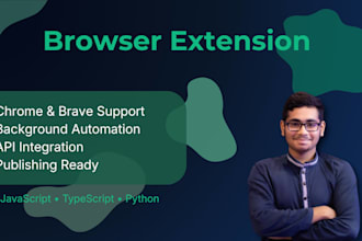 build a custom browser extension