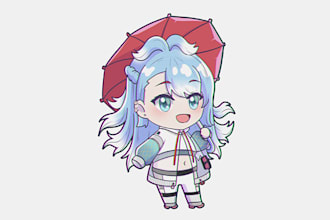 make digital illustration,original character art, anime art
