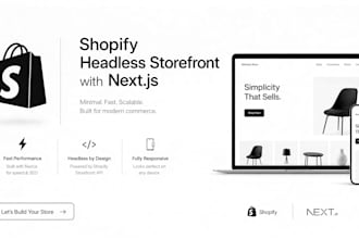 build a custom headless shopify store