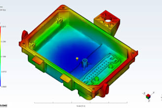 do 3d printable molds and plastic mold designs with dfm and moldflow analysis