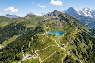 provide hiking map, skill trail map, park map, route map, outdoor adventure loca