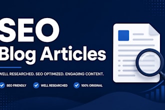 write a professional SEO blog article for your business