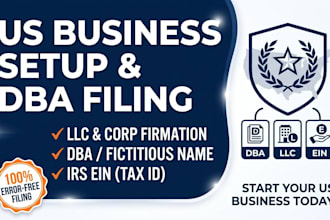 file dba or fictitious business name registration and llc formation