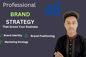 create brand positioning, buyer persona and marketing strategy