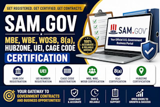 do sam gov, mbe, wbe, wosb, 8a, hubzone, uei, cage code