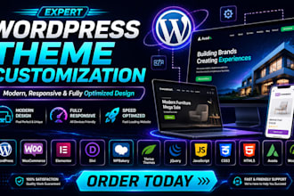 customize wordpress website with custom theme engineering