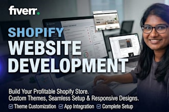 do shopify store creation and administion