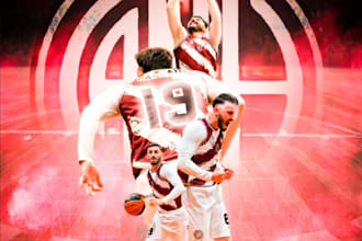 create high impact sports poster designs