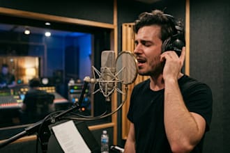 write, sing and produce radio ready country pop songs, lyrics as a male vocalist