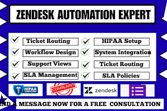 zendesk hipaa compliant account configure ticket routing views form sla policies