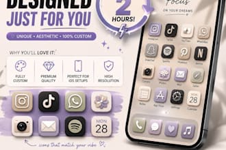create premium 3d iphone app icons custom ios icon pack