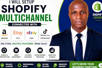 integrate shopify with amazon etsy ebay and tiktok shop