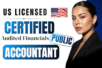 prepare CPA financial statement, income verification, audit financial statement