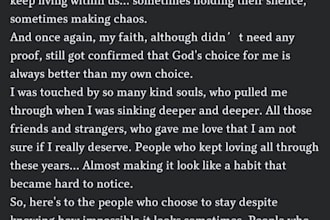 write you anything that you have in mind