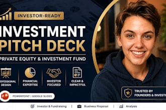 private equity powerpoint presentation, investment fund pitch deck