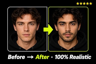 do ai face swap videos, photo face swap, boby swap editing and character replace