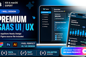 design premium ios and macos app UI UX in figma