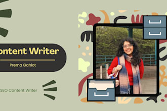 write SEO blog posts and articles, unique and ai free