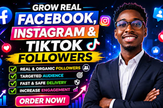grow facebook page tiktok growth instagram branding kit twitter marketing